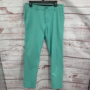 Vineyard Vines On The‎ Go Pants Mens 32x32 Aqua Teal Chinos Casual Athletic Golf